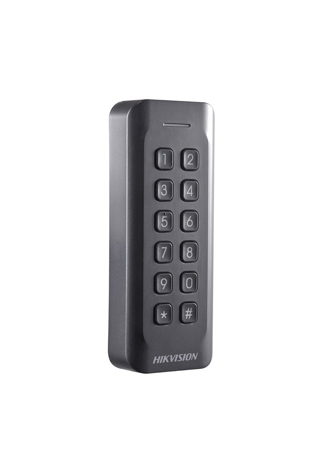 قارئ بطاقات ميفير من HIKVISION DS-K1802MK مزود بلوحة مفاتيح