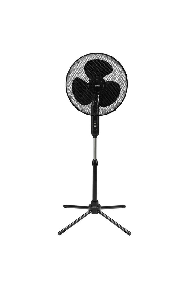 Everest fan10 ecowind black metal 3 blade fan - propeller 16 max 45w 3 stage 1100rpm