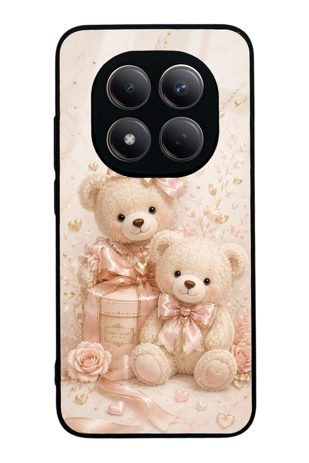 Xiaomi Redmi Note 15 Pro Sweetheart Teddy Design Glossy Phone Case