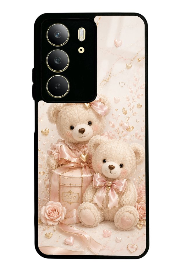 Realme C75 Sweetheart Teddy Design Glossy Phone Case