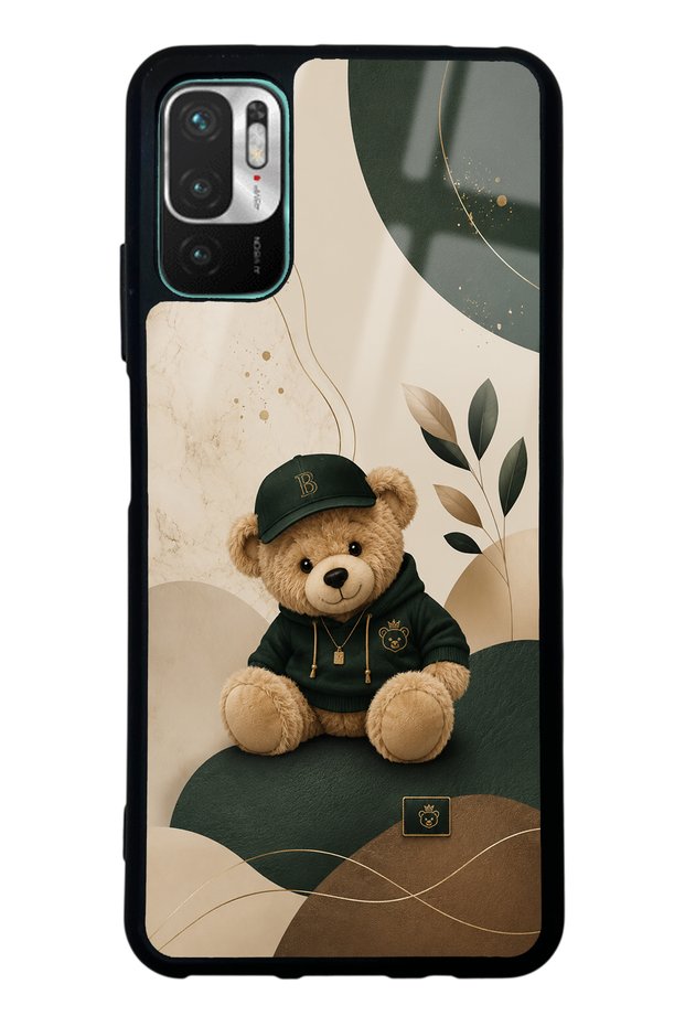 Xiaomi Redmi Note 10 5g Forest Teddy Design Glossy Phone Case