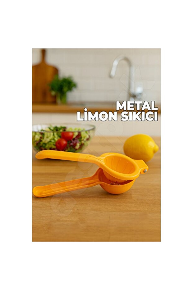 Metal Lemon Squeezer, Cast Iron Citrus Press, Healthy and Practical Use
