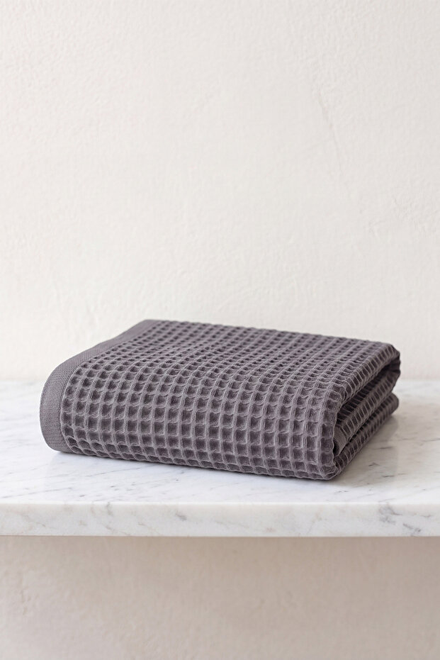 Waffle Bath Towel Peshtemal 90X180 cm Single 100% Cotton Large Size Beach Spa Towel