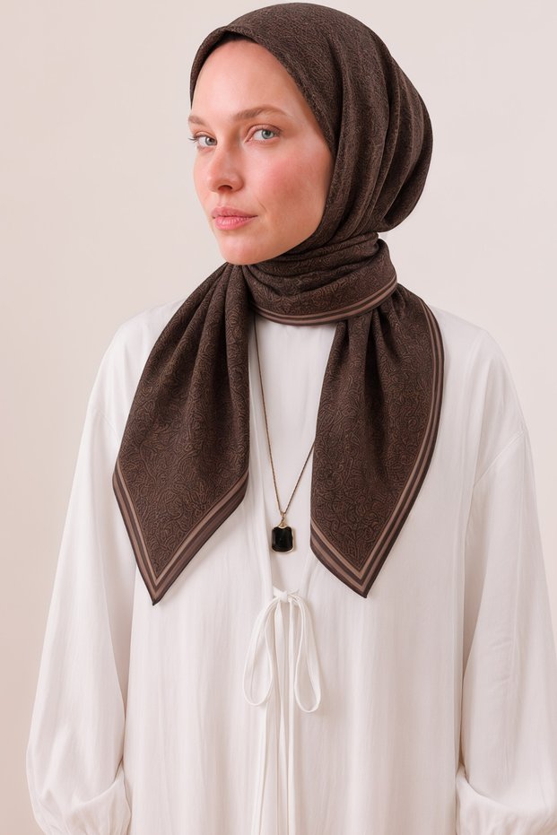 Women's Organic Natural Fiber Scarf Daily Wear Scarf