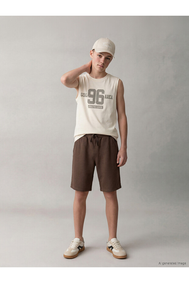 Two Mt Shop Quality Boys' Shorts with Elastic Waistband