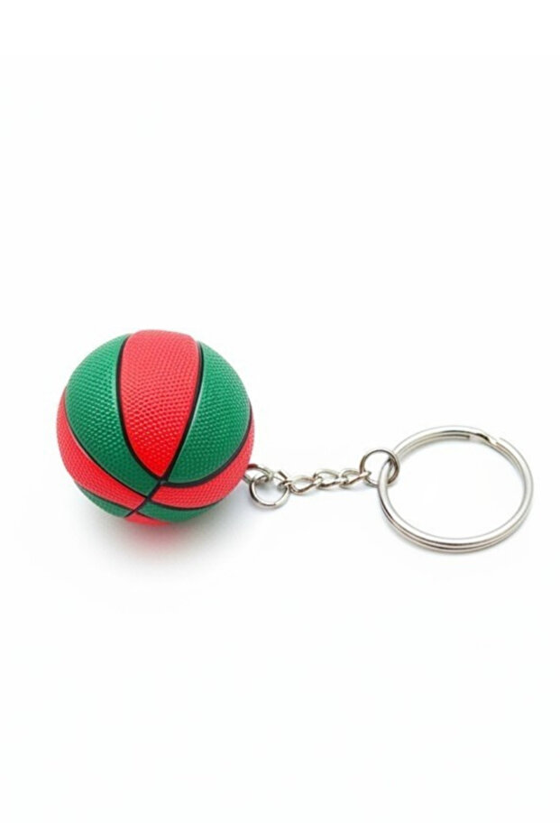 Basketball Ball Team Colorful Keychain