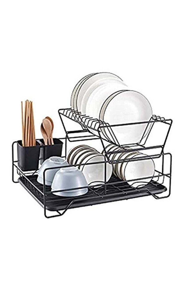 Dish Rack Dish Drying Stand Dish Drainer Plate Rack Dish rake Kitchen Organizer Dish Drying Rack Countertop Large Antibacterial Kitchen Utensils Dish racks Dish Stand