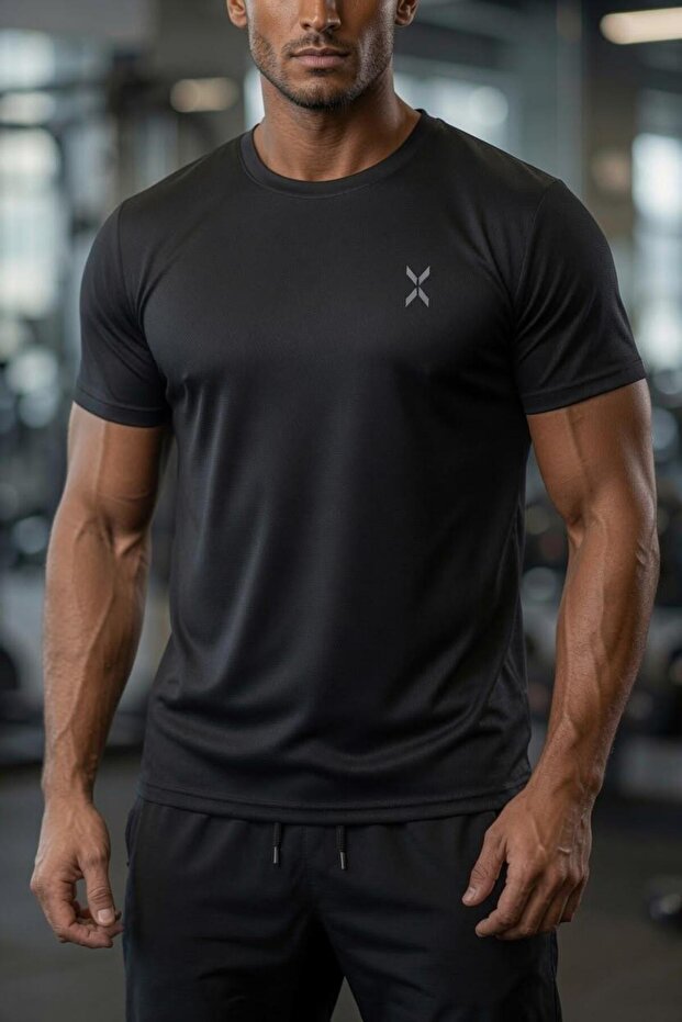 Xylons Micro Polyester Breathable Lightweight Performance Training Athlete Men's Tshirt