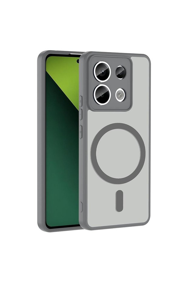 Xiaomi Redmi Note 13 Pro 5g Compatible Case Magsmoke Neo Gray