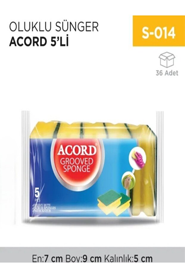 Corridor sponge accord 5-pack (521)