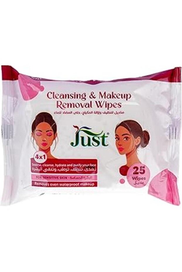 CLEANSING & MAKEUP REMOVAL WIPES 25 WIPES