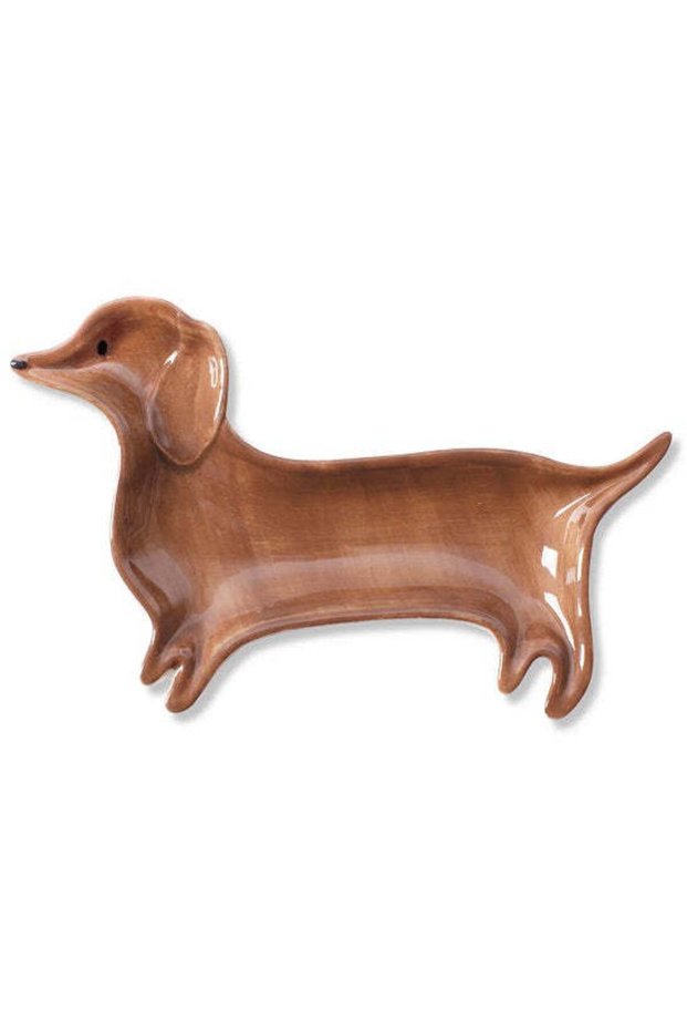 Julianna Swaney Doxie Trinket Tray 15x9cm
