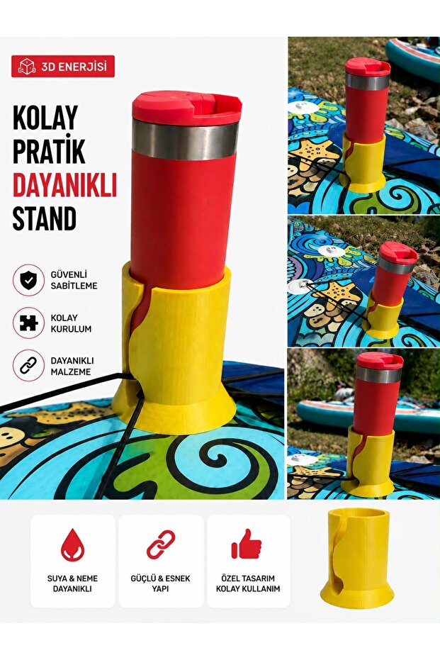 Sup ekipmanı;termos tutucu