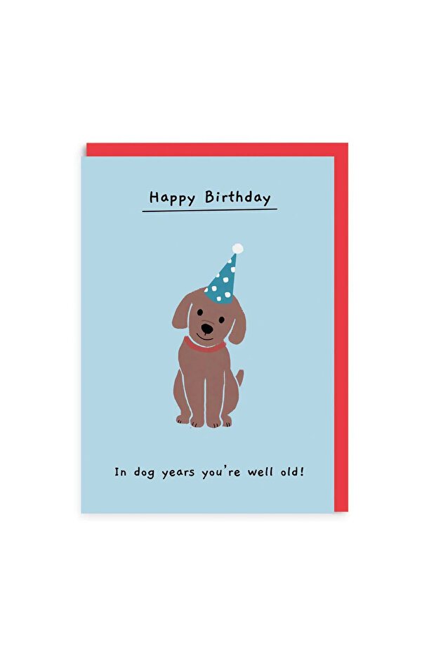 Ken the Cat Design A6 Postcard Dog Years 7356