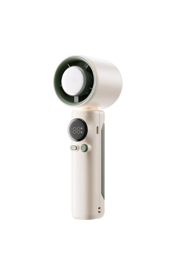 White 4000mAh Handheld High-speed Small Fan Pro Portable Turbo Fan High Speed Kipas Mini Fan Cooler