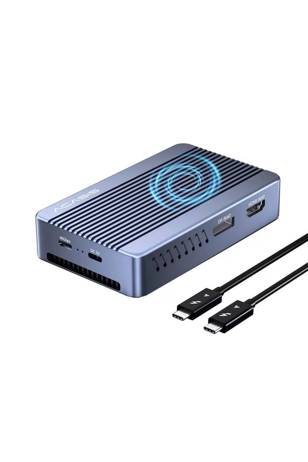 M.2 NVMe 40 Gbps HDMI DP Interface Acasis USB-C 40Gbps Thunderbolt Compatible/USB4 M.2 NVMe SSD Encl
