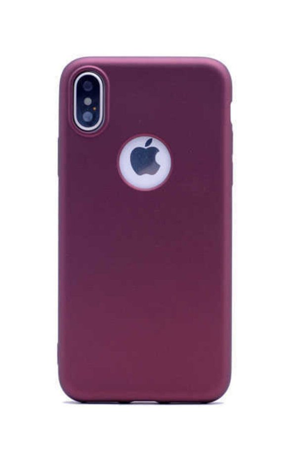 حافظة متوافقة مع هاتف Apple Iphone X، غطاء مرن من السيليكون الناعم الملون