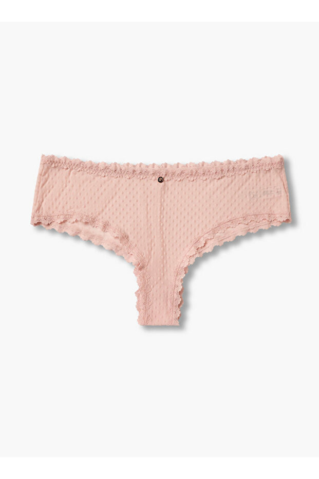Boyshorts Briefs Mid Rise Polka Dot Print