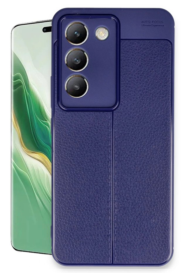 Aconcept Vivo V30 Lite 4g Case Auto Focus Cover (121627) - Navy Blue