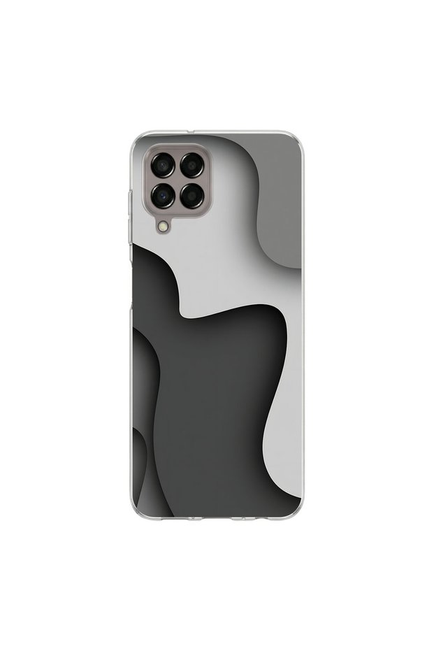 Samsung Galaxy M33 Compatible Wallpaper 2 Design Transparent Case