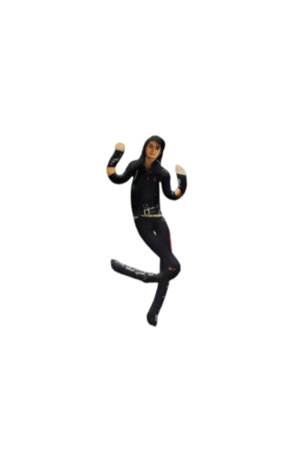 Bandai D Michael Jackson Plush Stuffed Cosplay Doll, Abstract Movable Figure for Home Decor, Collect