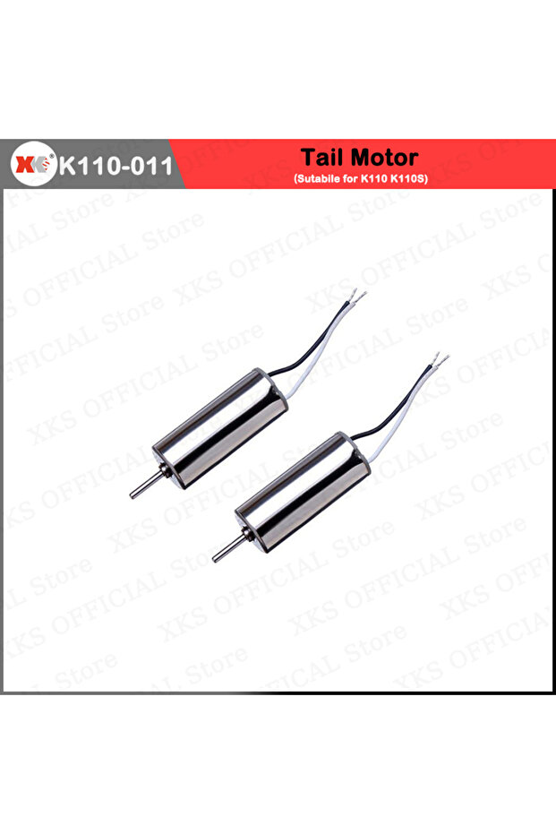 tail motor Wltoys XKS K110S K110 RC Helicopter Accessories Canopy Blade Gear Motor ESC Board Rotor H