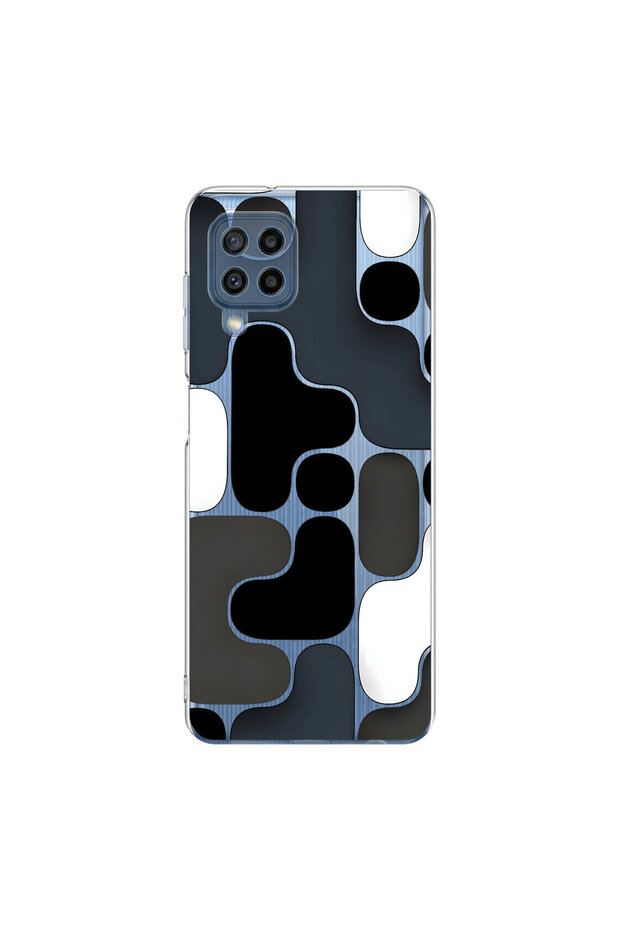 Samsung Galaxy M22 Compatible Wallpaper 1 Design Transparent Case
