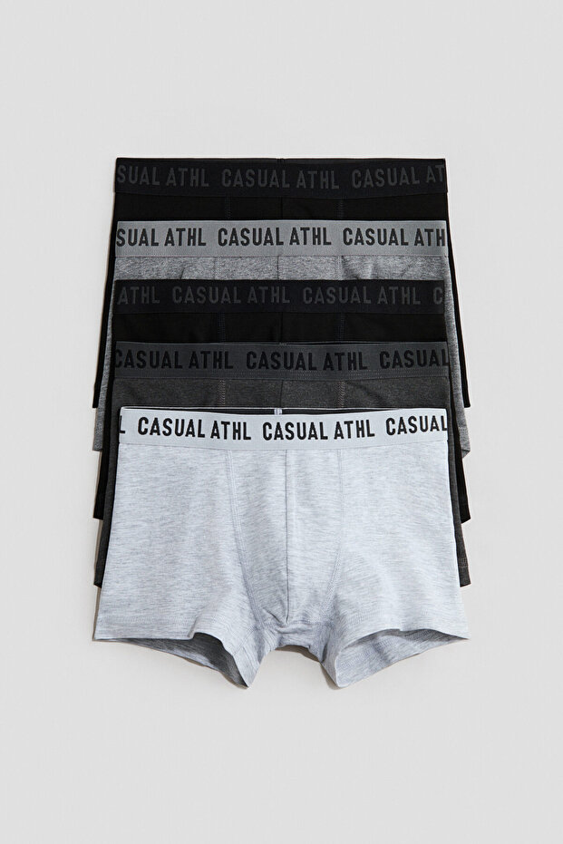 5'li Pamuklu Boxer Şort