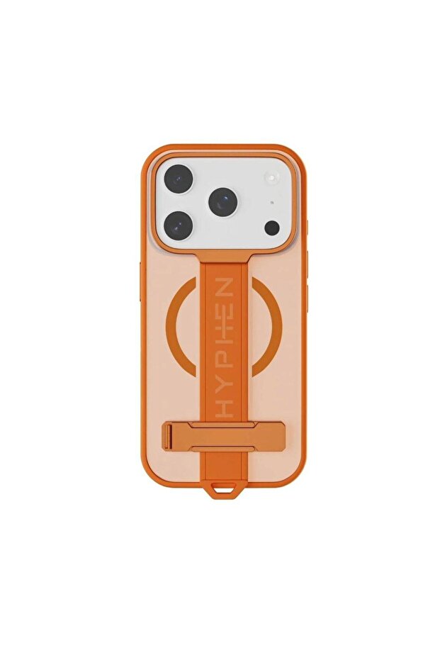 Flex iPhone 17 Pro Max Grip MagSafe Case Tangerine