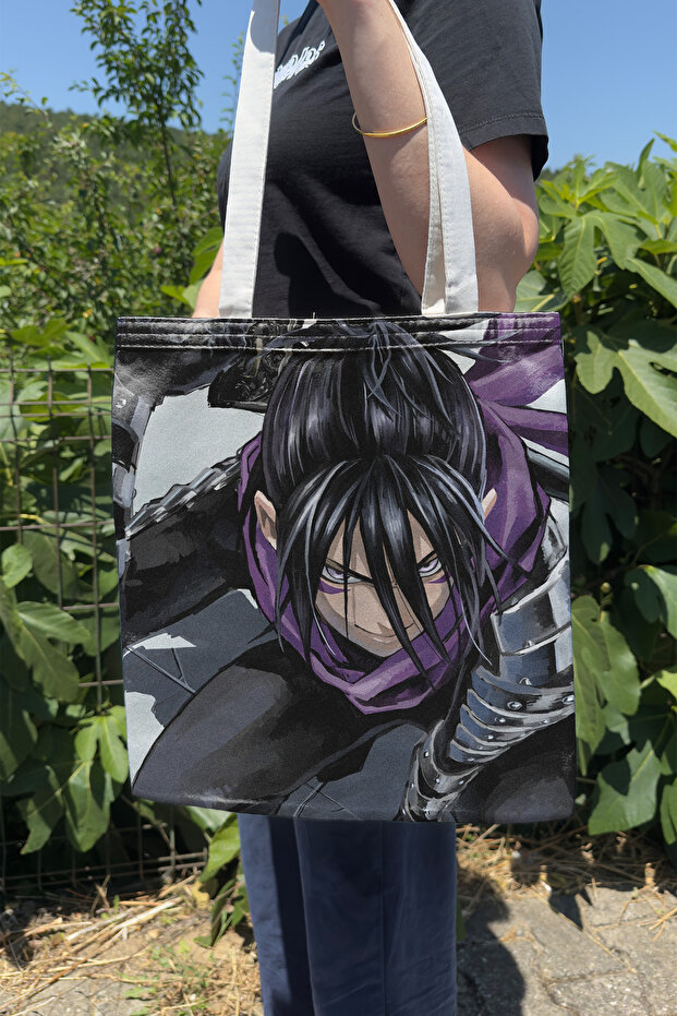 One Punch Man V4 Summer Winter Double-Sided Canvas Print Tote Bag Anime Bag