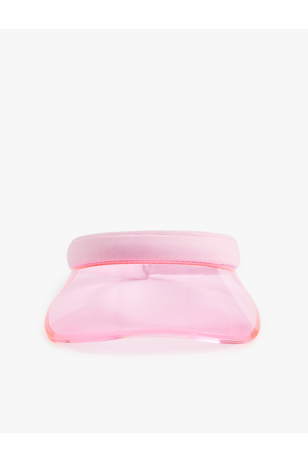 Transparent Detailed Visor Hat