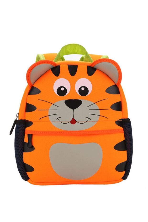 Toddler Backpack for Little Kids Water Resistance Kindergarten Preschool Cute Animal Cartoon Backpacks for Boys and Girls, Tiger