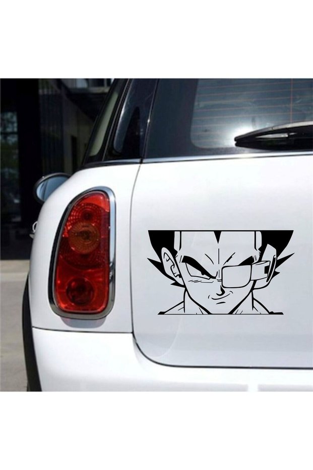 Dragon Ball Vehicle, Car, Auto, Door, Wall, Motorcycle, Helmet, Laptop, Glass Sticker 30X17 cm