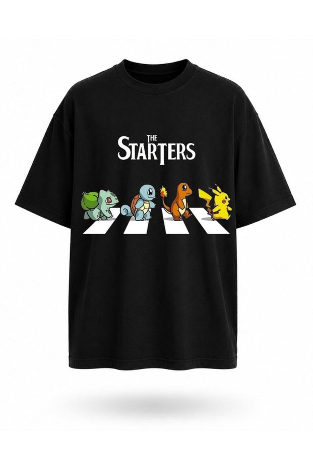 Pokemon Printed Washable Relaxed Fit Unisex T-Shirt
