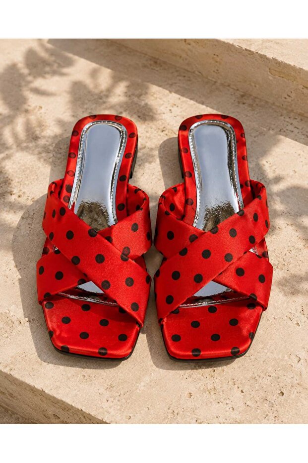 Speckled Pattern, Strappy, Lightweight and Comfortable Design, Casual Women's Slippers