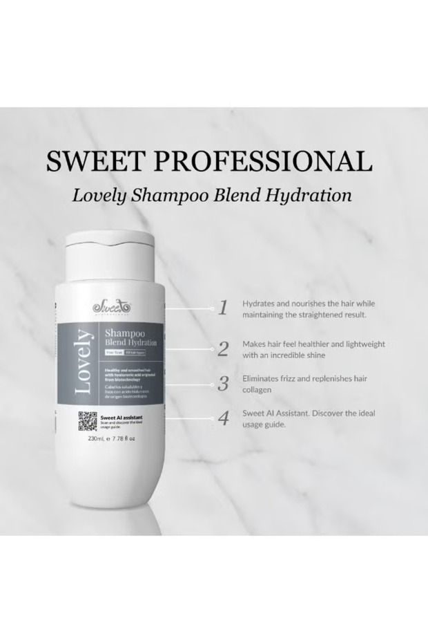 Lovely Shampoo Blend Hydration 230ml