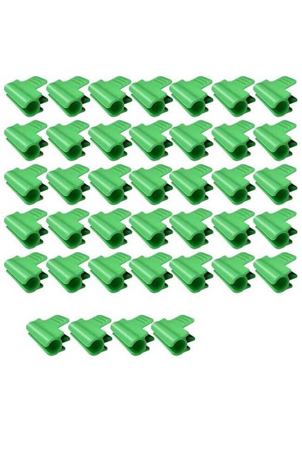 40-pack garden greenhouse clips, garden shading tube clips, shading fabric accessories (11mm)