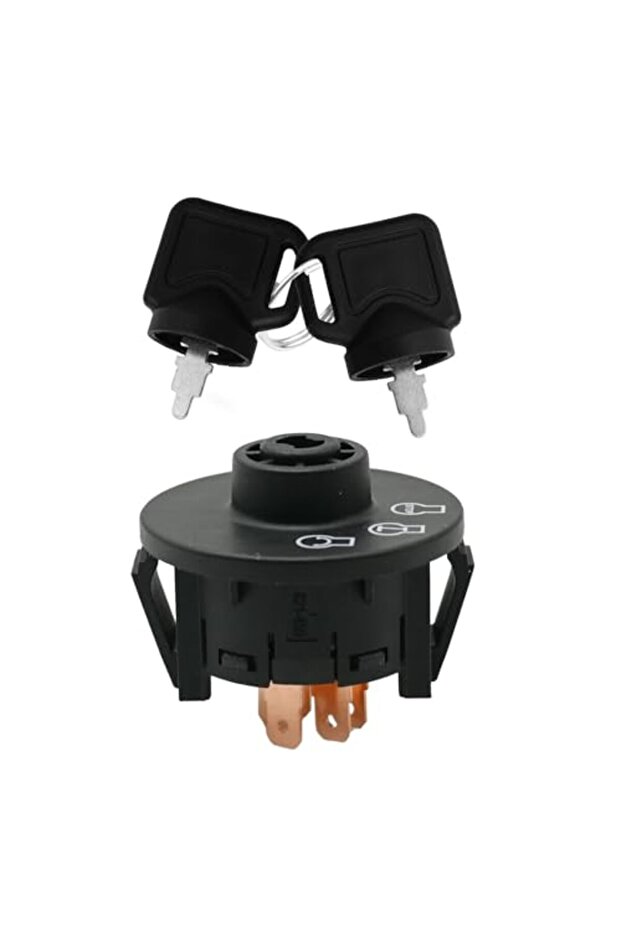 5 - terminal 3 - position ignition switch (with 2 keys), for Exmark Lazer Z, Next Lazer Z, Quest and Toro Z Master, TimeCutter ZS/SS series, Titan...