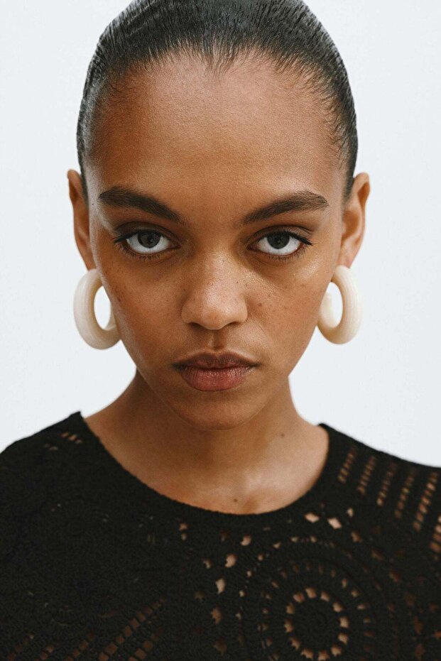 Hoop earrings