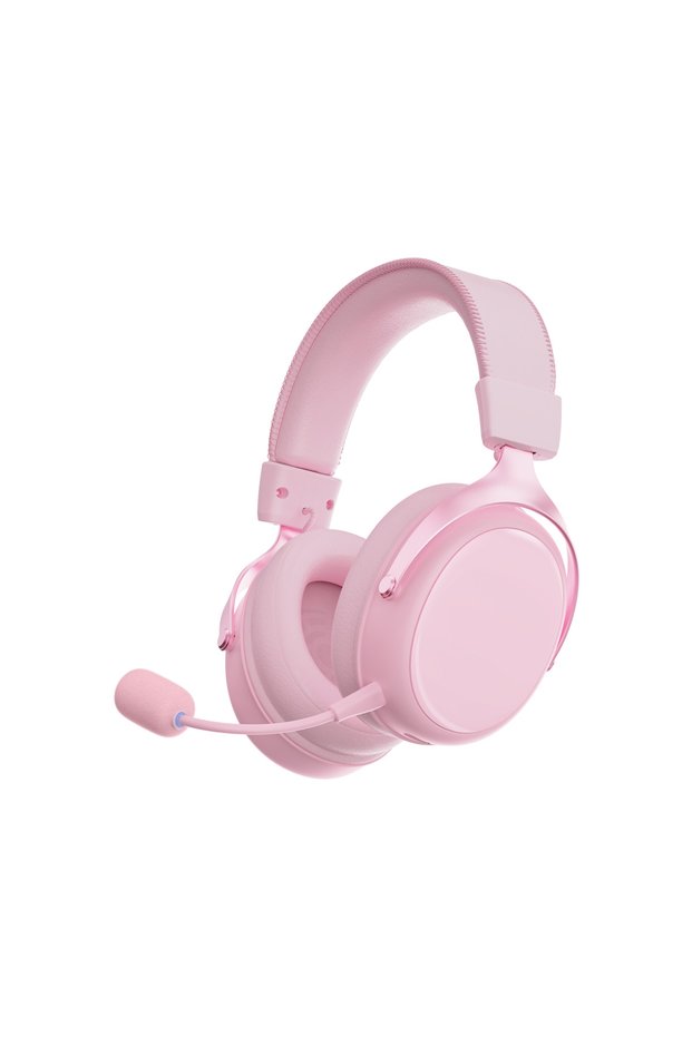 Pink AKKO Verge S9 E-Sports Headset with Mic Quad-Mode Gaming Headphone 7.1 Channel Surround Sound P