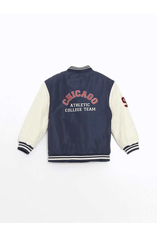 Printed Boys' College Jacket