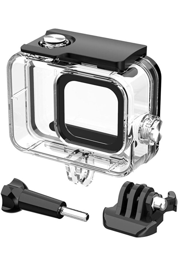 Waterproof and dustproof camera case, an accessory for GoPro Hero 8 action cameras.