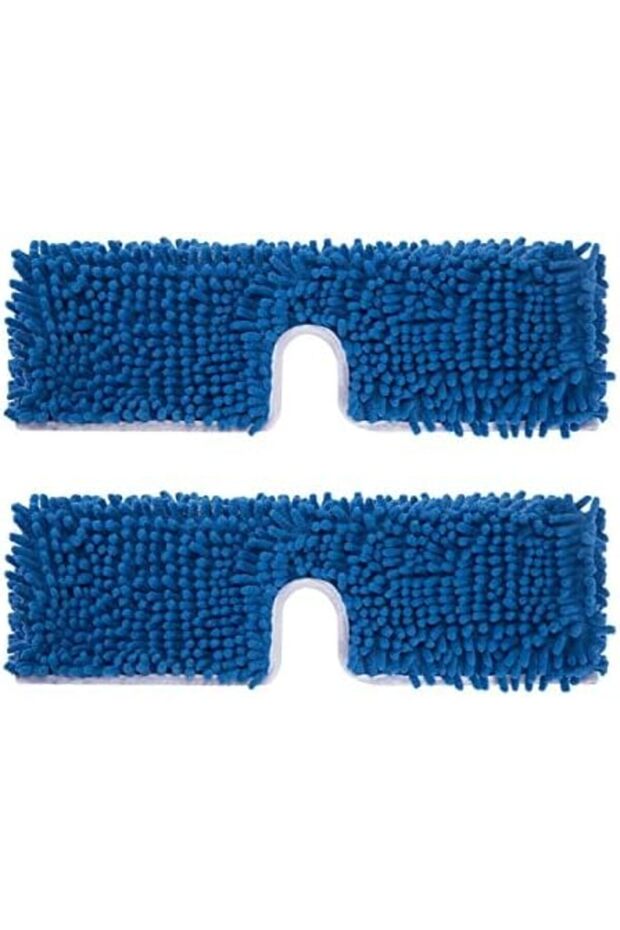 2-Pack Extra-Thick Mop Heads Compatible O Cedar Dual-Action Flip System Microfiber Replacement Wet Dry Machine Washable