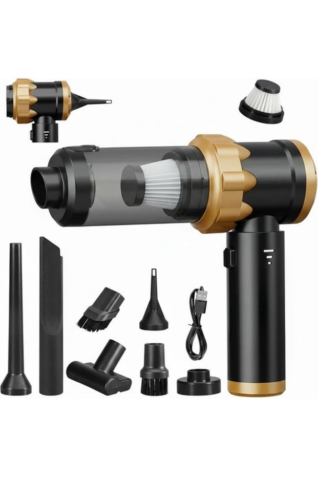 Handheld vacuum cleaner, 22000Pa handheld vacuum cleaner battery, car vacuum cleaner (with brushless motor)
