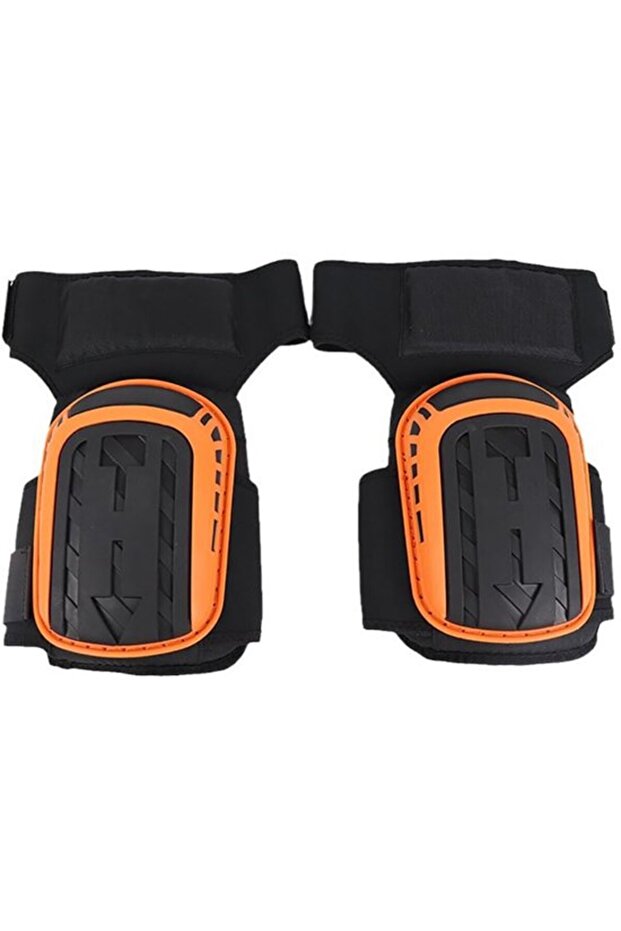 Rigid Shell Professional Knee Protectors - Anti-Shock, Anti-Slip & Breathable Guards for Construction & Outdoor Workshop