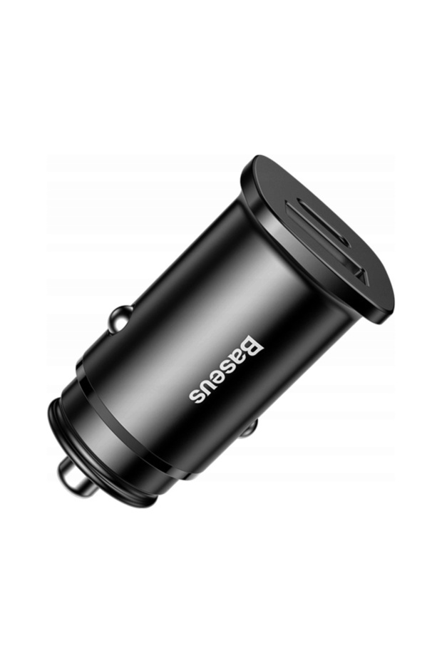 Încărcător auto 2xUSB USB-C QC PD Negru |   Electronică