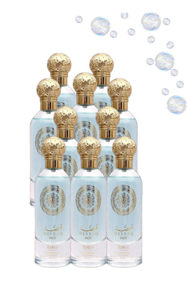 10 قطع من عطر جيسة الأسود الساخن 85 مل
