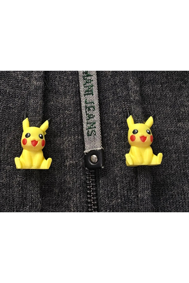 2-Pack Themed Cord End Charm Hoodie String Accessory Sweatshirt Lacing Ornament