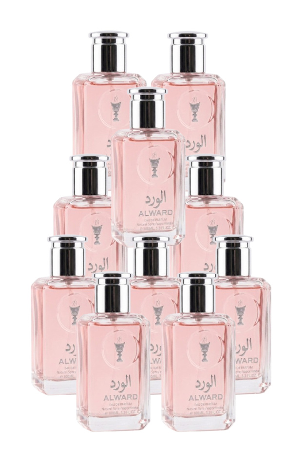 10 قطع من عطر الوَرَد 100 مل