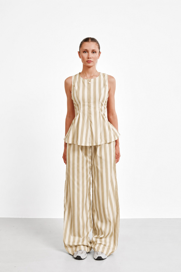 Theow Roger Striped Pants